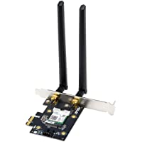 Los mejores  - Asus PCE-AX3000 - PCI-E WiFi 6 (802.11ax- AX3000 de Doble Banda- soporta 160 MHz- Bluetooth 5.0- Seguridad de Red WPA3…